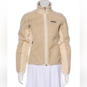 Patagonia Mock Neck Shearling Jacket